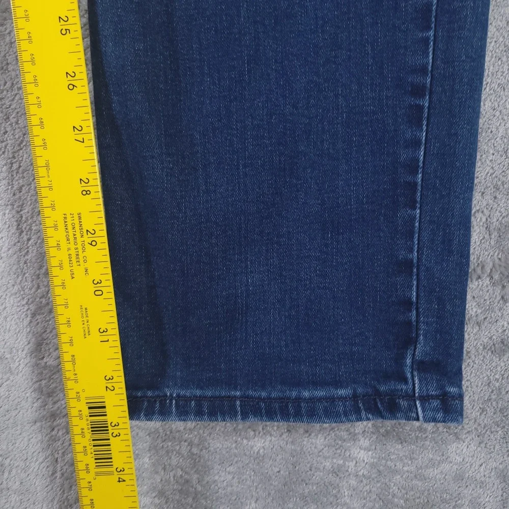 Levis 541‎ Jeans Mens 36x34 Athletic Stretch Indigo Blue Denim Distressed